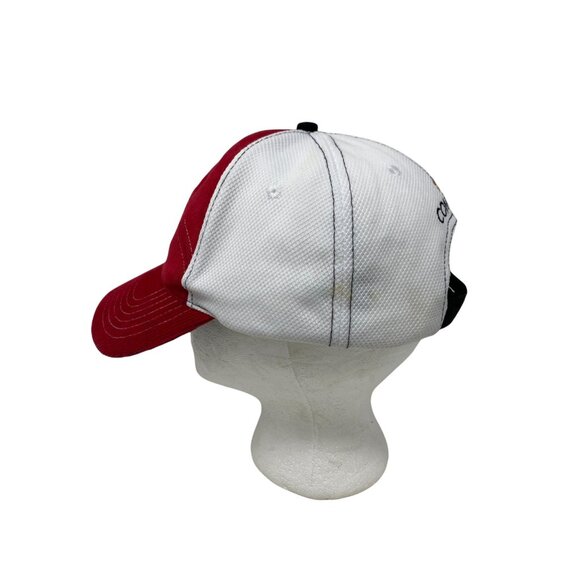 NASCAR Xfinity Series Corduroy Comcast Red & White Adjustable Hat Cap Free Ship. - Picture 2 of 5